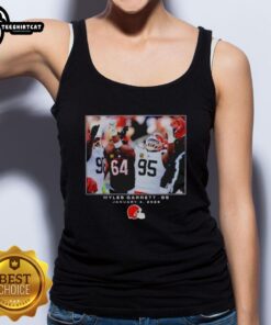 Top Cleveland Browns Myles Garrett NFL Flash Features Week 18 Big Tall Tank Top showcasing team pride and style.