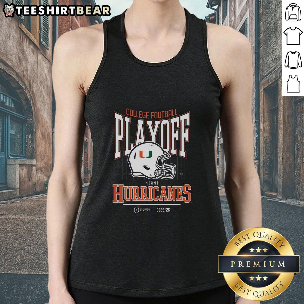 top-college-football-playoff-2025-26-miami-playoff-bound-tank-top Miami playoff bound tank top for the 2025-26 college football playoff season, showcasing team spirit and style.