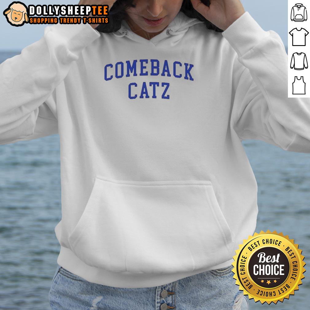 Top Comeback Catz Hoodie Cozy Top Comeback Catz hoodie featuring vibrant cat graphics, perfect for cat lovers and casual wear.