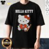 Cute Edmonton Oilers X Hello Kitty Night T-Shirt featuring a playful design perfect for fans and collectors.