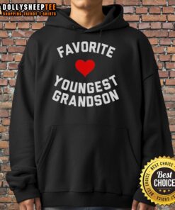 Youngest grandson wearing a heart hoodie, showcasing love and style for family gatherings and everyday wear.