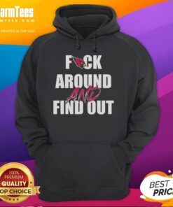 Alt Text: Top F*ck Around And Find Out Arizona Cardinals Hoodie in red, featuring team logo and stylish design for fans.