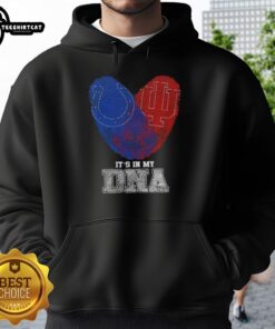 Top Fingerprints Indianapolis Colts X Indiana Hoosiers It's In My DNA hoodie featuring team logos and vibrant colors.