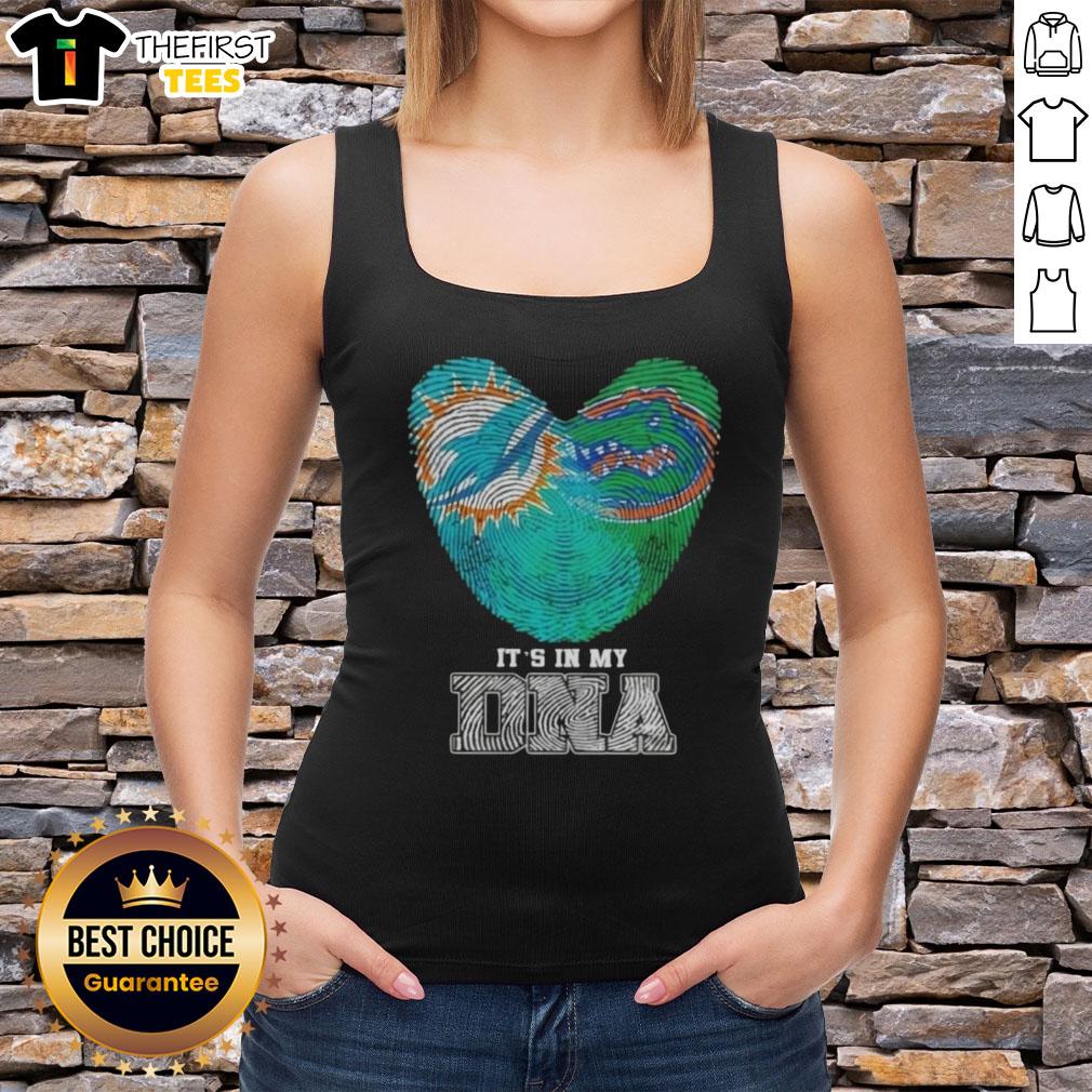 top-fingerprints-miami-dolphins-x-florida-gators-its-in-my-dna-tank-top Miami Dolphins X Florida Gators tank top featuring 'It's In My DNA' design, perfect for sports fans and style enthusiasts.