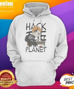 Top Hack The Peanuts Planet Hoodie featuring vibrant graphics and cozy design, perfect for fans of the Peanuts franchise.