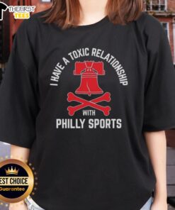 Top I Have A Toxic Relationship With Philly Sports Basketball T-Shirt - Image 3