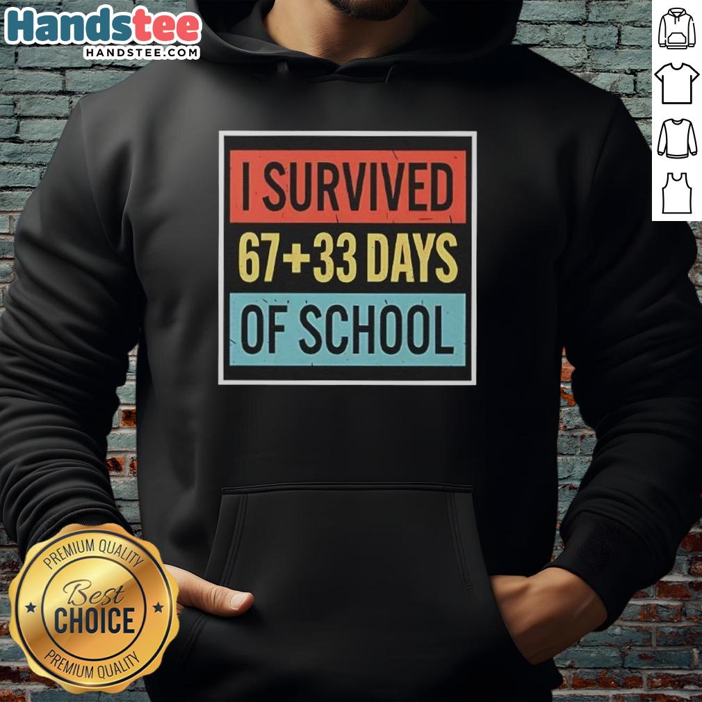 top-i-survived-6733-days-of-school-hoodie Top I Survived 6733 Days of School Hoodie featuring bold text and a stylish design, perfect for celebrating school milestones.