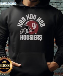 Top Indiana Football Hoo Hoo Hoo Hoosiers hoodie showcasing team spirit for fans and players in vibrant colors.