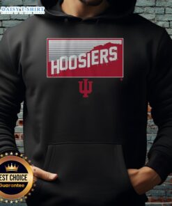 Indiana Football Hoosiers hoodie showcased in Hollywood, perfect for fans and stylish sports enthusiasts.