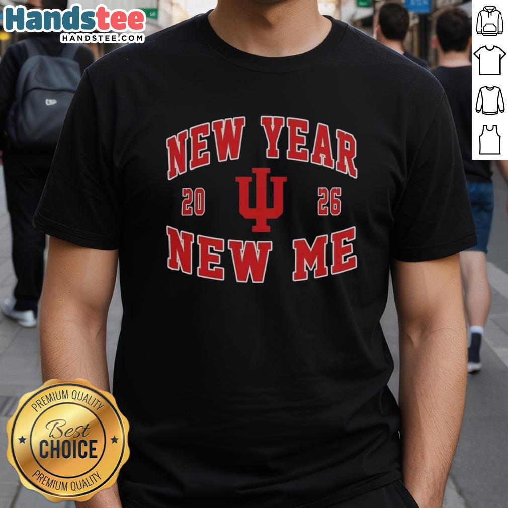 top-indiana-hoosiers-football-new-year-new-me-2026-logo-t-shirt Alt Text: Top Indiana Hoosiers Football New Year New Me 2026 logo T-shirt showcasing team spirit and style.