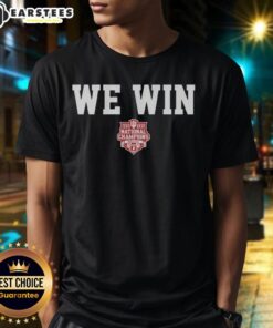 Top Indiana Hoosiers We Win National Champions 2025-2026 T-Shirt featuring bold team colors and championship graphics.