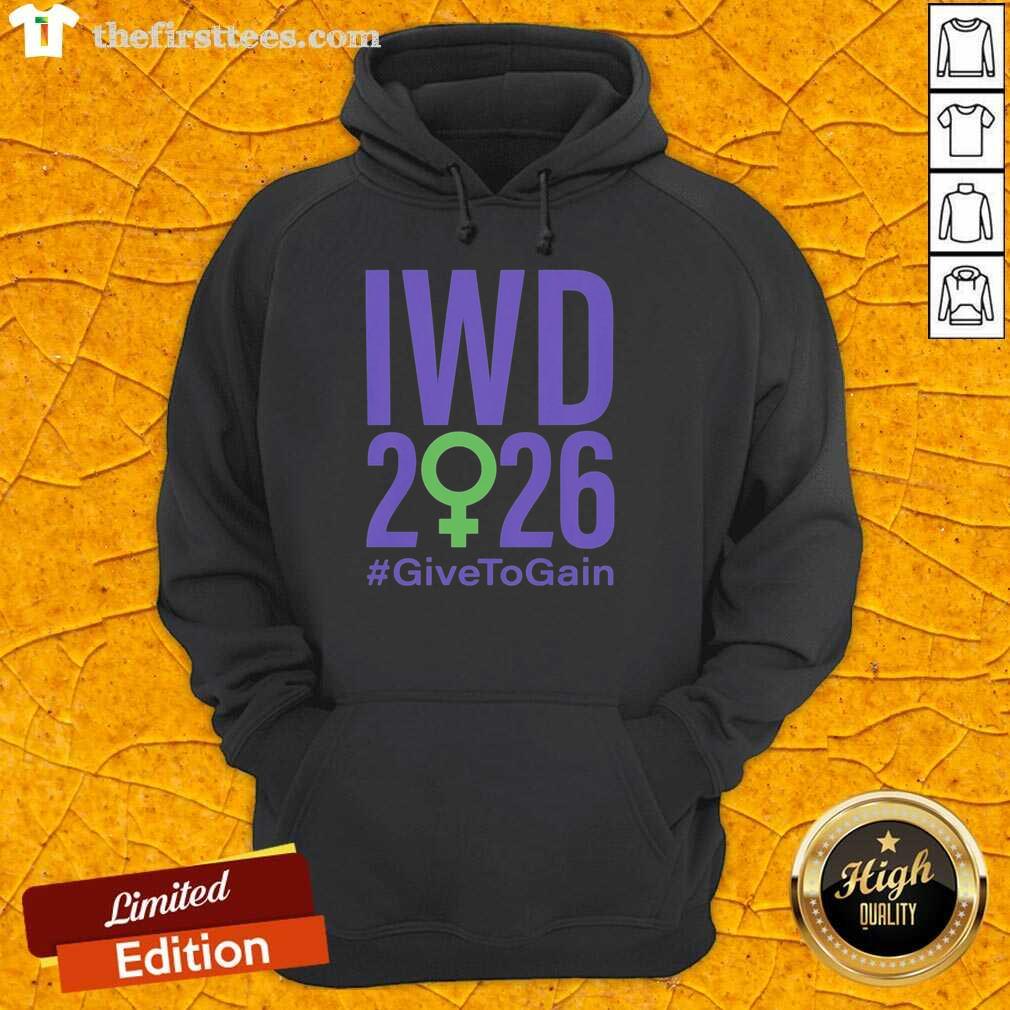 top-international-womens-day-2026-give-to-gain-hoodie Alt Text: Top International Women's Day 2026 'Give to Gain' hoodie in vibrant colors, celebrating women's empowerment and unity.