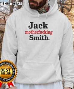 Top Jack Motherfucking Smith Hoodie featuring bold graphic design and a comfortable fit for streetwear enthusiasts.