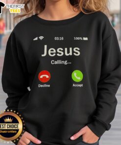 Cozy Top Jesus Calling Sweatshirt in soft fabric, perfect for casual wear and expressing faith in style.