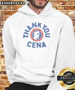 Top John Cena Thank You Cena Hoodie featuring bold graphics and a comfortable fit, perfect for wrestling fans.