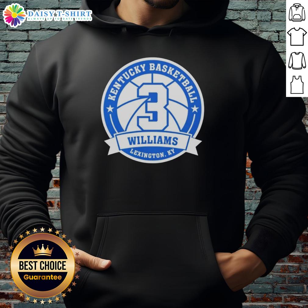 Top Kam Williams 3 Kentucky Basketball Hoodie Top Kam Williams 3 Kentucky Basketball Hoodie in blue, showcasing a stylish design for fans and players alike.