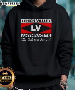 Stylish Top Lehigh Valley Anthracite hoodie showcasing the coal that satisfies, perfect for cozy winter wear.