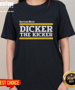Top Los Angeles Rams Harrison Mevis The Thiccer Kicker ladies tee showcasing team pride and stylish design.
