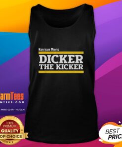 Top Los Angeles Rams Harrison Mevis The Thiccer Kicker tank top featuring team colors and logo, perfect for fans.