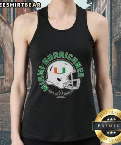 Top Miami Hurricanes CFP National Championship 2026 tank top in Miami, FL, showcasing team pride and style.