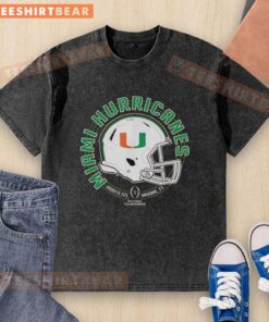 Top Miami Hurricanes CFP National Championship 2026 washed t-shirt, showcasing team spirit in Miami, FL.