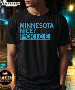 Top Minnesota Nice Fck I.C.E. T-Shirt featuring bold graphic design and vibrant colors for a stylish, statement-making look.