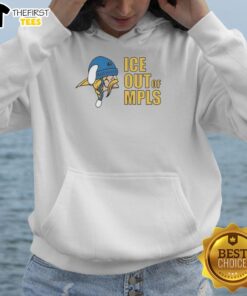 Top Minnesota Vikings ICE Out of MPLS Hoodie featuring bold team colors and logo, perfect for fans and colder weather.