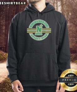 Alt Text: Vintage Minnesota Dallas Stars hoodie featuring a stylish surround design, perfect for hockey fans and collectors.