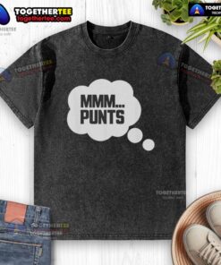 Top-MMM-Punts-Washed-T-Shirt in soft cotton, featuring a vintage design and relaxed fit, perfect for casual wear.