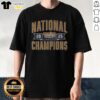 Top Montana State Football 2025 FCS Champions T-Shirt showcasing team pride and championship spirit in vibrant colors.