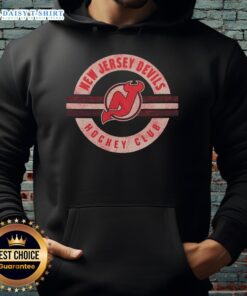 Stylish New Jersey Devils surround hoodie featuring team colors and logo, perfect for fans and game day attire.