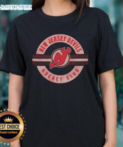 Top New Jersey Devils surround ladies tee featuring team colors and logo, perfect for female fans and game day wear.