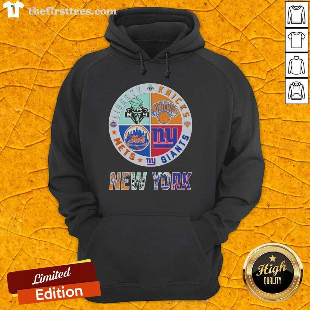 top-new-york-city-sports-liberty-knicks-giants-mets-logos-combine-hoodie Top New York City sports hoodie featuring Liberty, Knicks, Giants, and Mets logos in a stylish design.