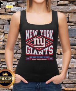 Stylish Top New York Giants Heater Tank Top featuring team logo, perfect for game day and casual wear.