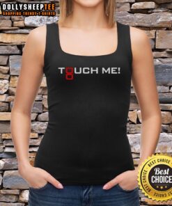 Top Nintendo 2000s Touch Me Tank Top featuring vibrant graphics and a stylish design for retro gaming enthusiasts.