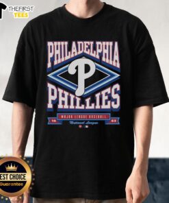 Top Philadelphia Phillies Heater T-Shirt featuring vibrant team colors and logo, perfect for die-hard Phillies fans.