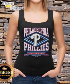 Stylish Top Philadelphia Phillies Heater Tank Top for fans, featuring vibrant team colors and logo, perfect for warm weather.