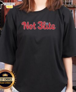 Top Philadelphia Phillies Not 3lite Not Elite Ladies Tee featuring vibrant team colors and stylish design for fans.