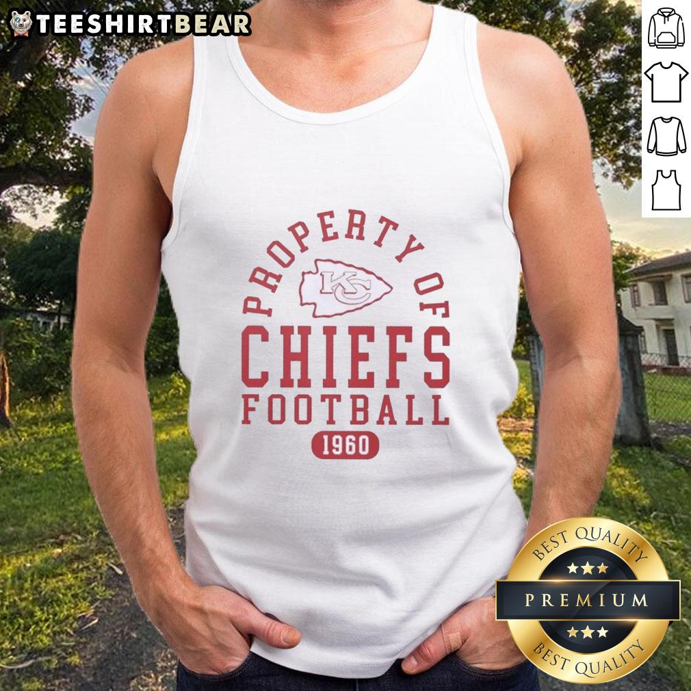 top-property-of-kansas-city-chiefs-football-since-1960-tank-top Top Property of Kansas City Chiefs Football since 1960 tank top featuring team colors and logo, perfect for fans.