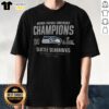 Top Seattle Seahawks 2026 NFC Champions Team Nation T-Shirt featuring vibrant team colors and logo design.