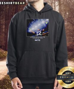 Rashid Shaheed wearing a Seattle Seahawks hoodie, showcasing NFL style in 2026, perfect for fans and fashion lovers.