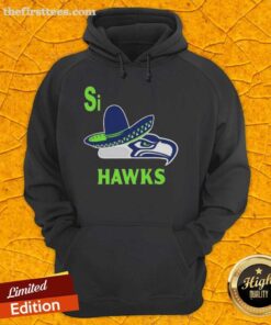 Top Seattle Seahawks Si Hawks Logo Parody T-Shirt - Image 2