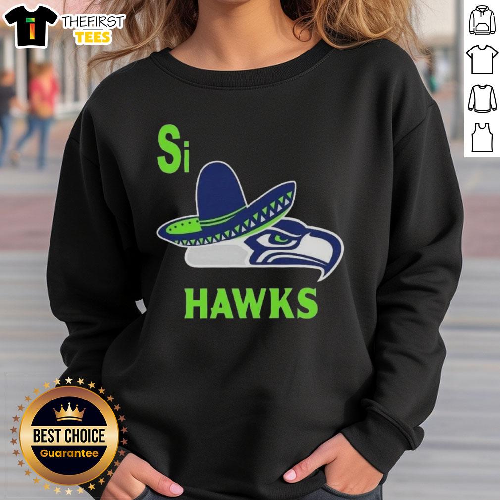 top-seattle-seahawks-si-hawks-logo-parody-sweatshirt Top Seattle Seahawks Si Hawks Logo Parody T-Shirt - Image 5