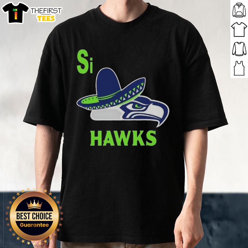 top-seattle-seahawks-si-hawks-logo-parody-t-shirt Top Seattle Seahawks Si Hawks logo parody T-shirt featuring a fun twist on the iconic team emblem.