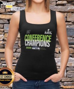 Top Seattle Seahawks Super Bowl Conference Champions 2025 T-Shirt - Image 4