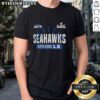 Alt Text: Top Seattle Seahawks Super Bowl LX Game 2026 T-Shirt featuring team colors and logo for fans.
