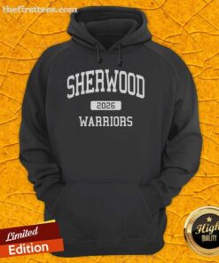Top Sherwood High School Warriors 2026 hoodie featuring school colors and logo, perfect for fans and students.