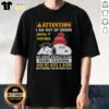 Alt Text: Funny Snoopy 'Out of Order' T-Shirt with 'My Stupid People Filter Needs Cleaning' slogan for humorous apparel.