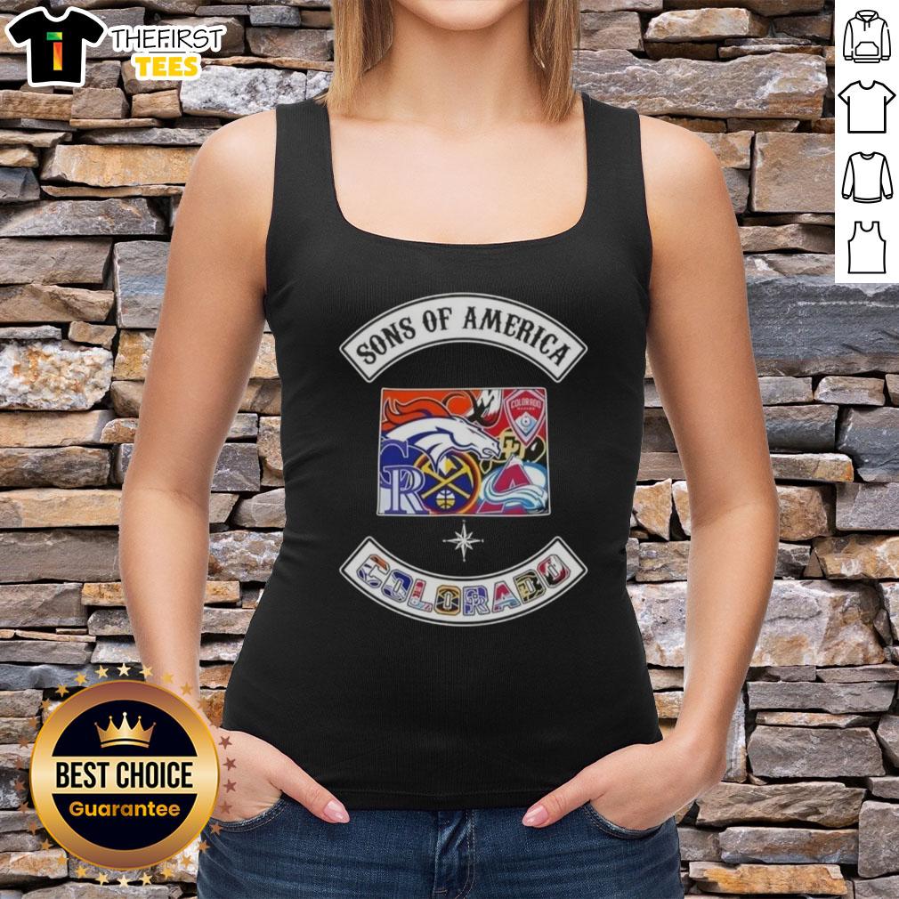 top-son-of-america-colorado-map-sports-logos-combine-tank-top Alt Text: Colorado map tank top featuring sports logos, perfect for fans showcasing their love for the Top Son of America.
