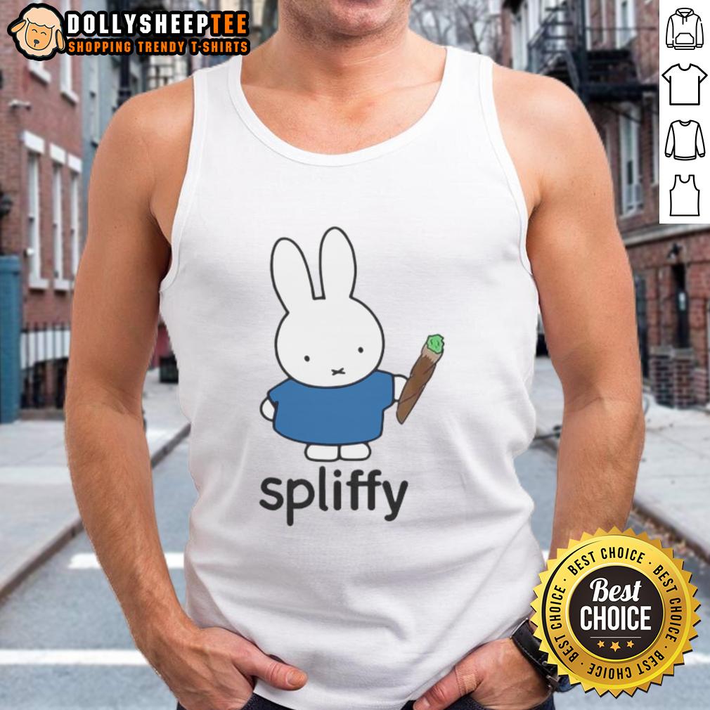Top Spliffy Bunny Tank Top Top Spliffy Bunny Tank Top featuring a cute bunny design, perfect for casual summer outfits and animal lovers.